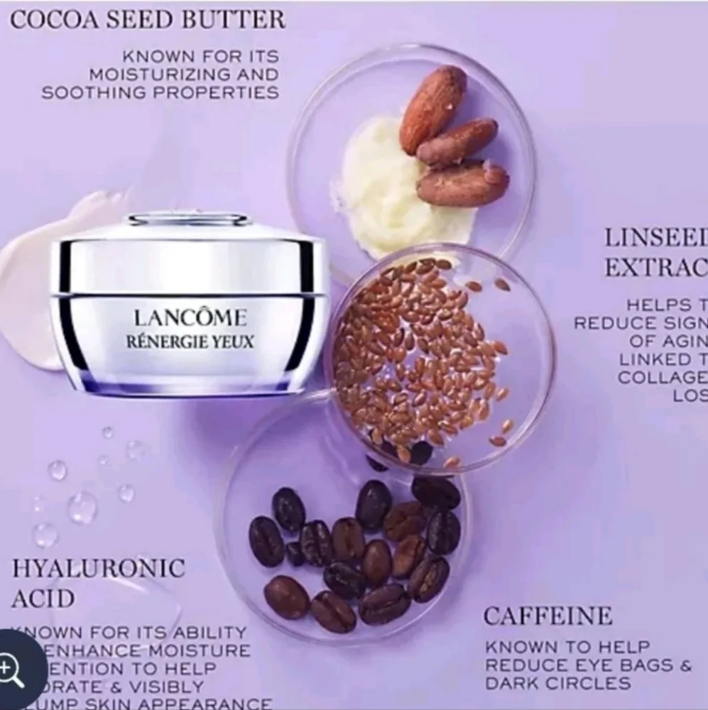New LANCÔME RENERGIE YEUX DARK CIRCLE CORRECTING EYE CREAM 0.5 FL OZ